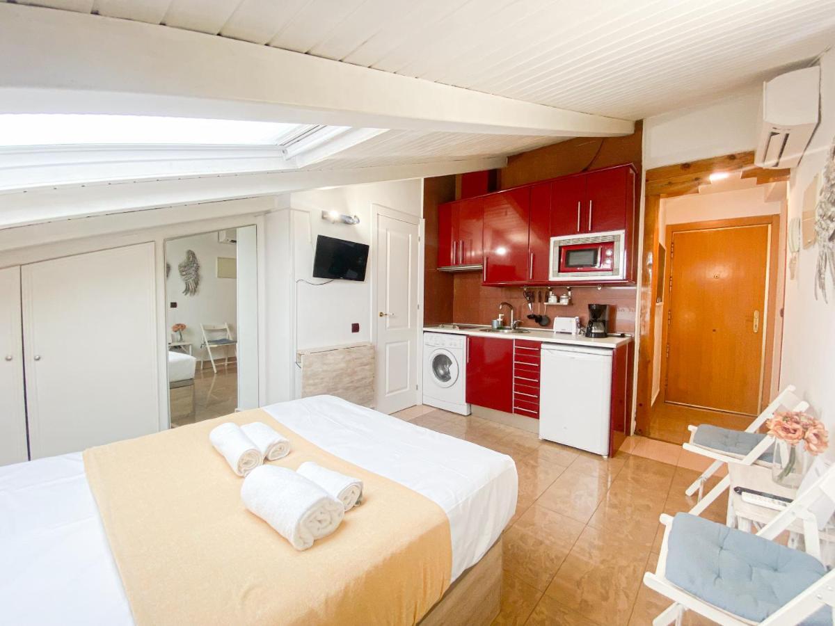 Acogedor Estudio En El Cento De Madrid Exteriör bild